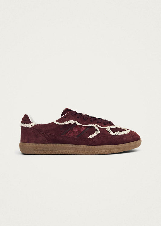Tb.490 Crochet Burgundy Leather Sneakers-image