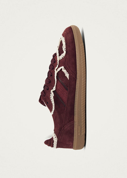 Tb.490 Crochet Burgundy Leather Sneakers-image