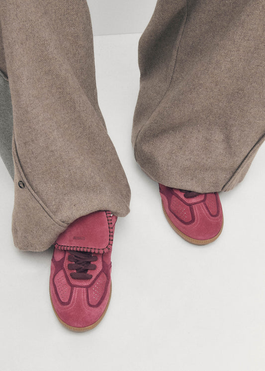 Tb.490 Club Suede Raspberry Leather Sneakers-image