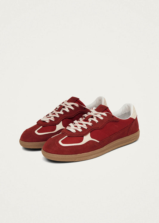 Tb.490 Rife Sheen Red Leather Sneakers-image