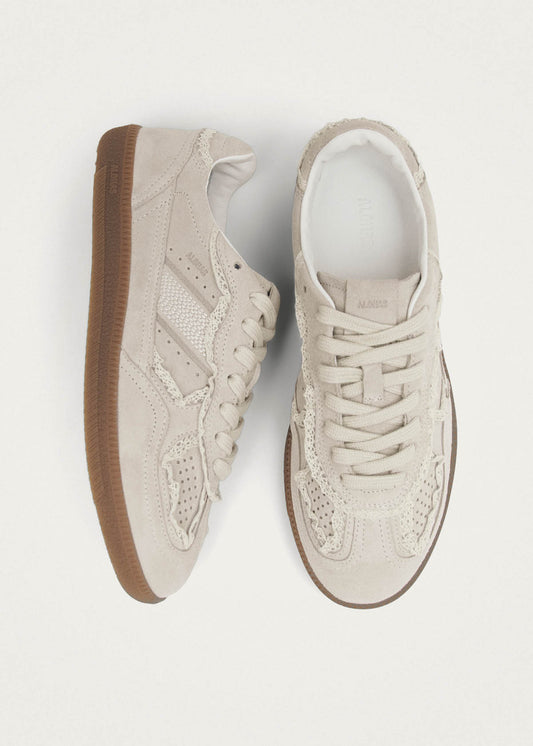 Tb.490 Crochet Cream Leather Sneakers-image