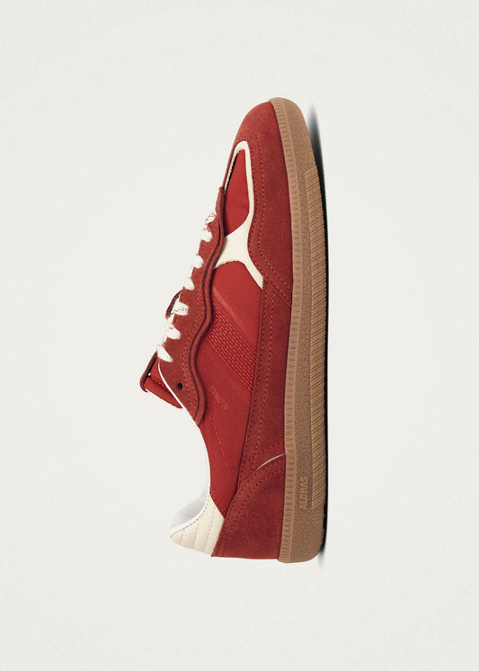 Tb.490 Rife Sheen Red Leather Sneakers-image