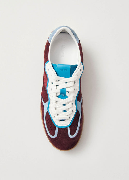 Tb.490 Rife Burgundy Leather Sneakers-image