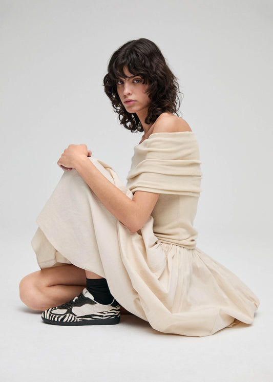 Tb.490 Soft Brown Leather Sneakers-image