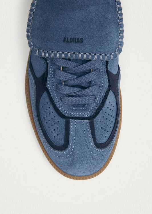 Tb.490 Club Suede Blue Leather Sneakers-image