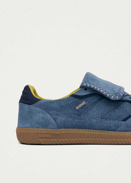 Tb.490 Club Suede Blue Leather Sneakers-image