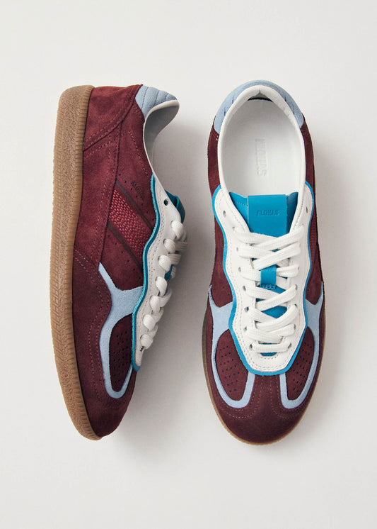 Tb.490 Rife Burgundy Leather Sneakers-image
