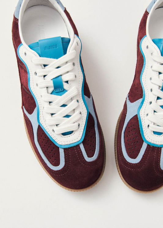 Tb.490 Rife Burgundy Leather Sneakers-image