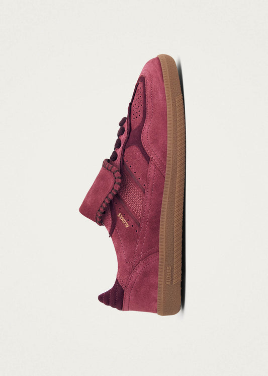 Tb.490 Club Suede Raspberry Leather Sneakers-image