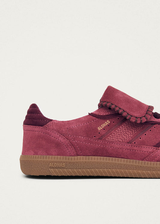 Tb.490 Club Suede Raspberry Leather Sneakers-image