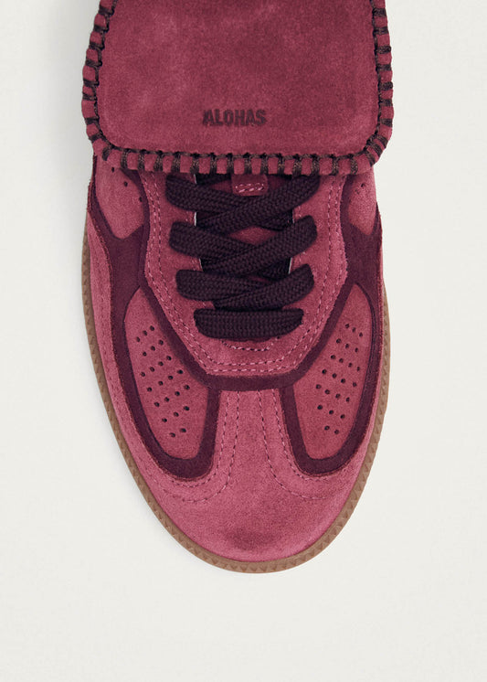 Tb.490 Club Suede Raspberry Leather Sneakers-image
