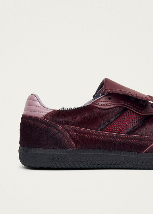 Tb.490 Club Soft Burgundy Leather Sneakers-image
