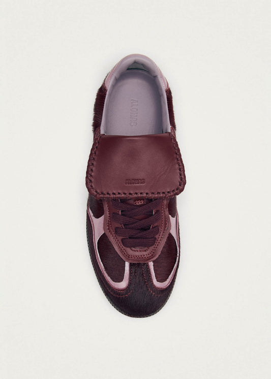 Tb.490 Club Soft Burgundy Leather Sneakers-image