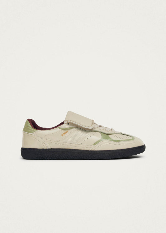 Tb.490 Club Patent Cream Leather Sneakers-image