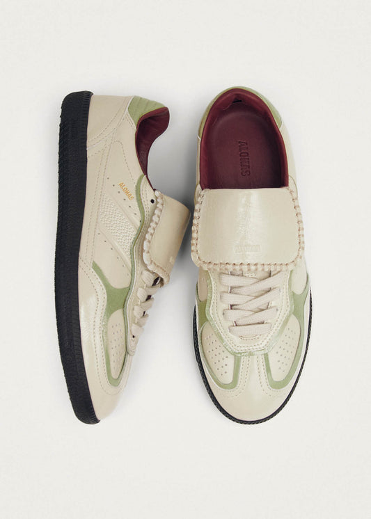 Tb.490 Club Patent Cream Leather Sneakers-image