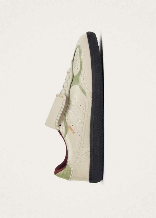Tb.490 Club Patent Cream Leather Sneakers-image