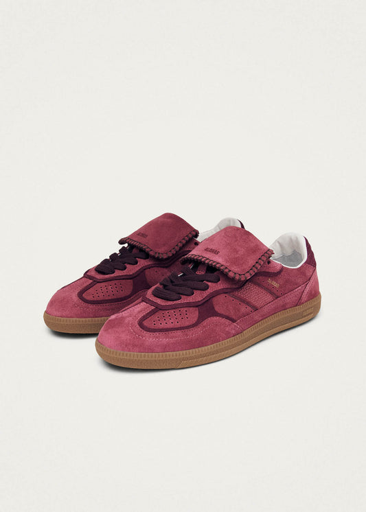 Tb.490 Club Suede Raspberry Leather Sneakers-image