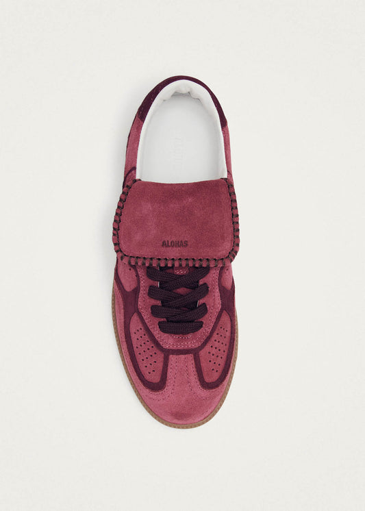 Tb.490 Club Suede Raspberry Leather Sneakers-image