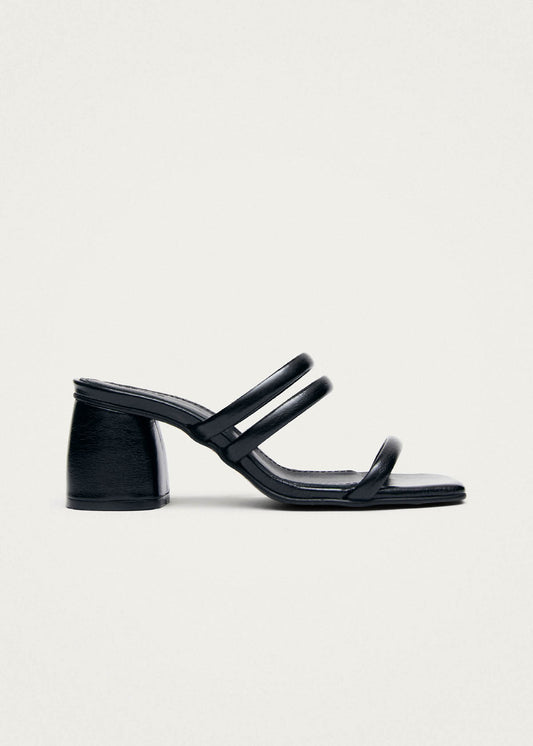 Indiana Rift Black Leather Sandals-image