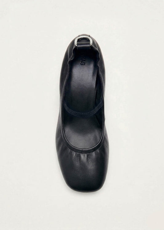 Rhiane Black Leather Pumps-image