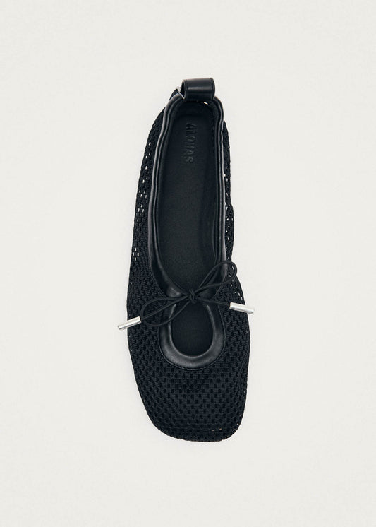 Rosalind Mesh Black Ballet Flats-image