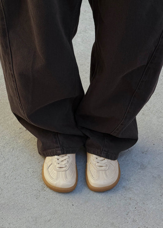 Tb.00 Barefoot Cream Leather Sneakers-image