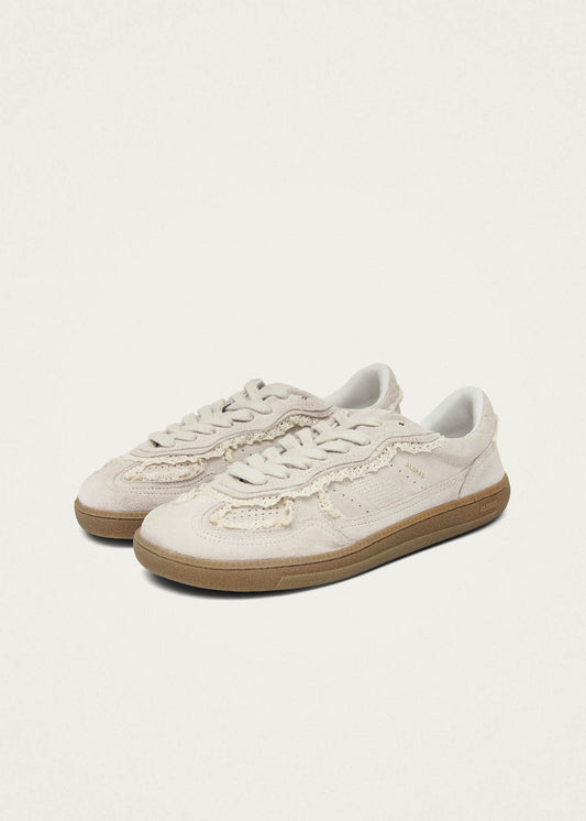 Tb.00 Barefoot Crochet Cream Leather Sneakers-image