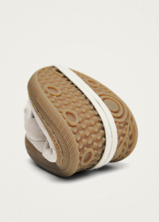 Tb.00 Barefoot Crochet Cream Leather Sneakers-image