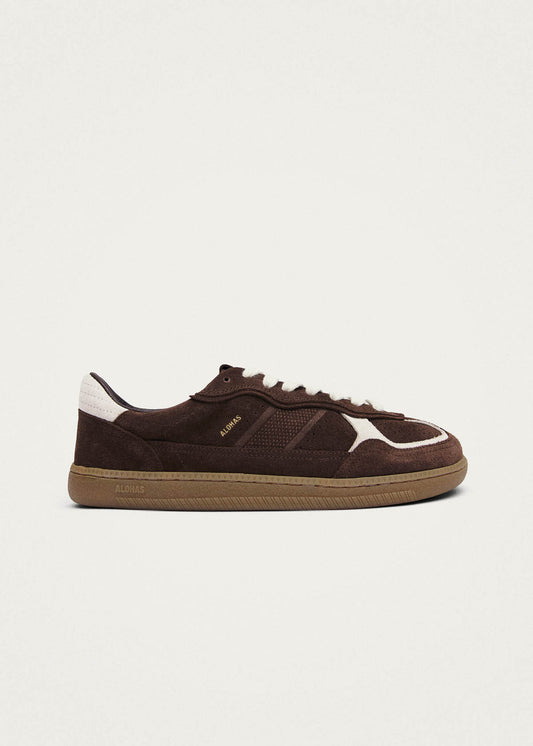 Tb.00 Barefoot Rife Cocoa & Off White Leather Sneakers-image