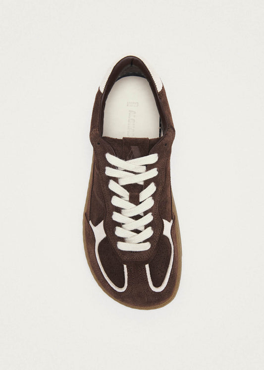 Tb.00 Barefoot Rife Cocoa & Off White Leather Sneakers-image