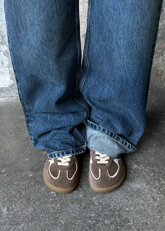 Tb.00 Barefoot Rife Taupe Leather Sneakers-image