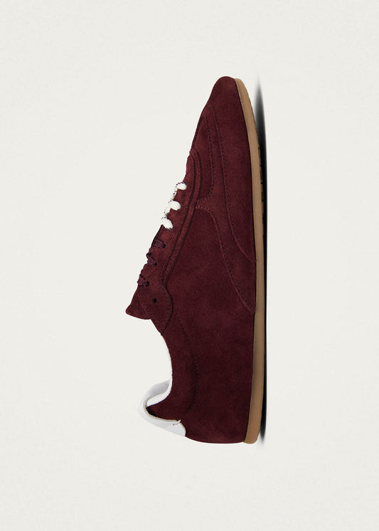 Tb.24 Suede Burgundy Leather Sneakers-image
