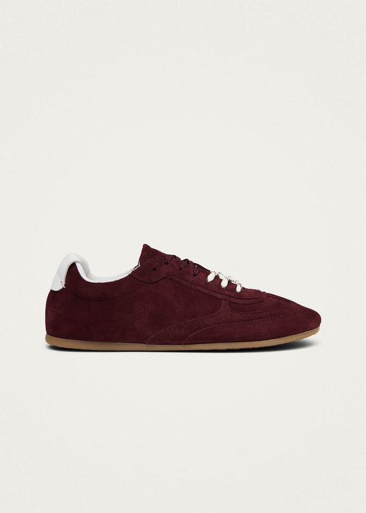 Tb.24 Suede Burgundy Leather Sneakers-image