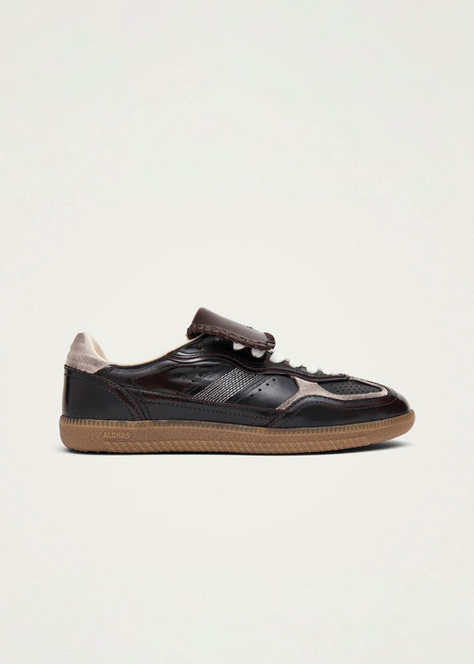 Tb.490 Club Brushed Dark Chocolate Leather Sneakers-image