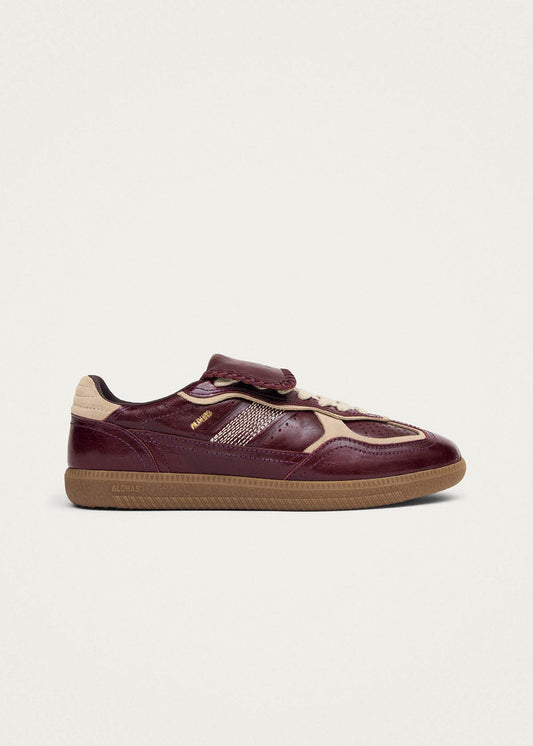 Tb.490 Club Patent Deep Burgundy Leather Sneakers-image