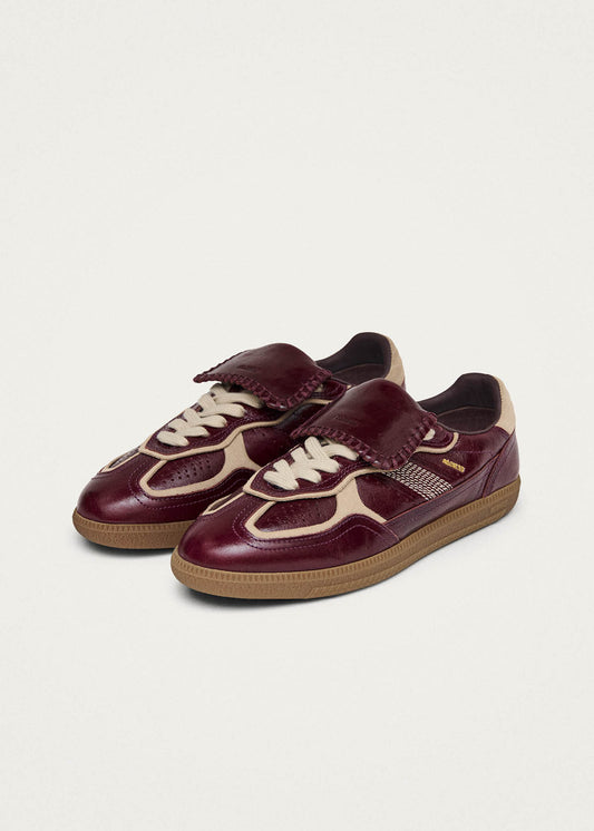 Tb.490 Club Patent Deep Burgundy Leather Sneakers-image