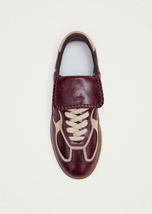 Tb.490 Club Patent Deep Burgundy Leather Sneakers-image