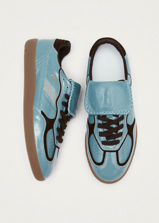 Tb.490 Club Grey Blue Patent Leather Sneakers-image