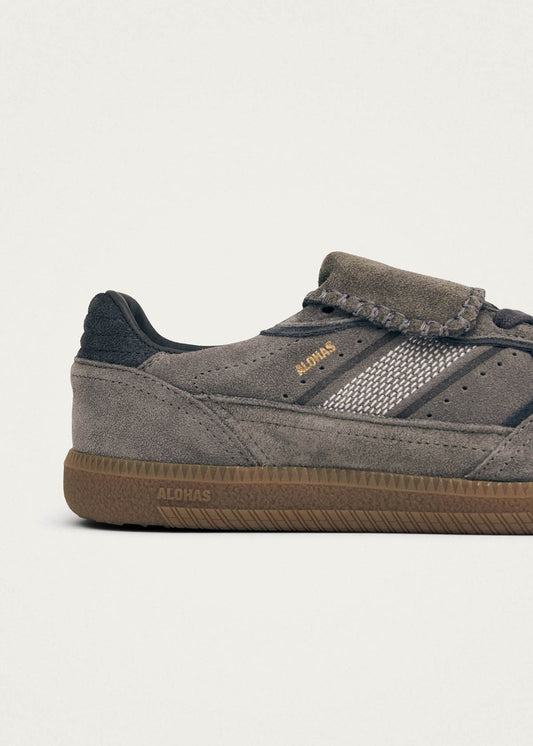 Tb.490 Club Suede Dark Grey Leather Sneakers-image