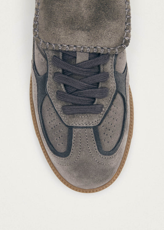Tb.490 Club Suede Dark Grey Leather Sneakers-image