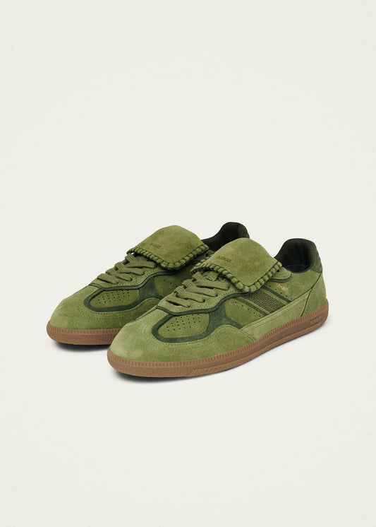 Tb.490 Club Suede Green Leather Sneakers-image