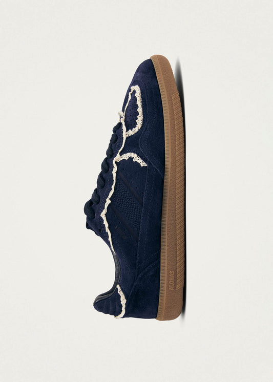 Tb.490 Crochet Navy Leather Sneakers-image