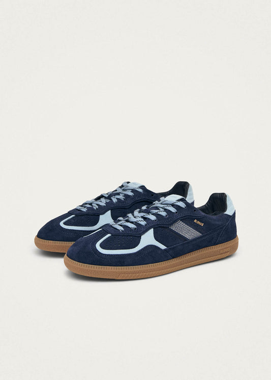 Tb.490 Rife Blue Tones Leather Sneakers-image