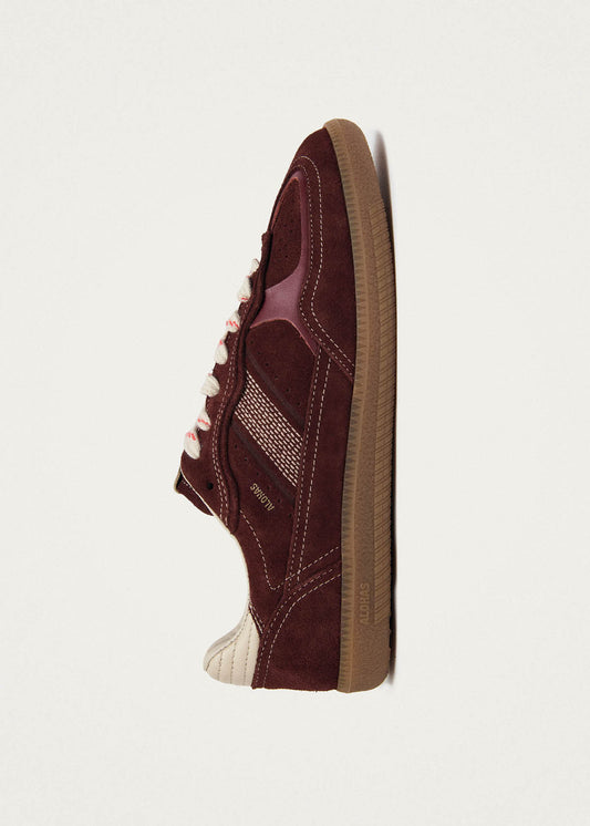 Tb.490 Rife Burgundy Cream Leather Sneakers-image