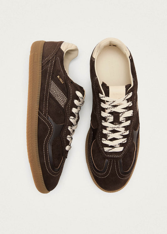 Tb.490 Rife Chocolate Cream Leather Sneakers-image