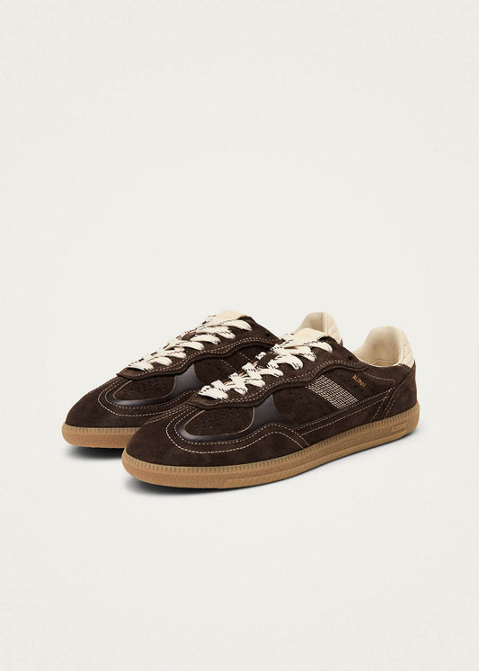 Tb.490 Rife Chocolate Cream Leather Sneakers-image
