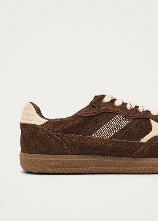 Tb.490 Rife Cocoa & Off White Leather Sneakers-image