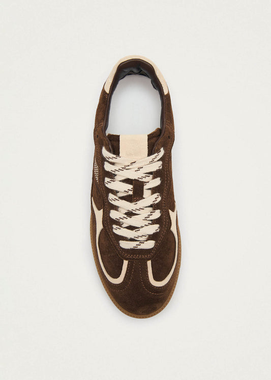 Tb.490 Rife Cocoa & Off White Leather Sneakers-image