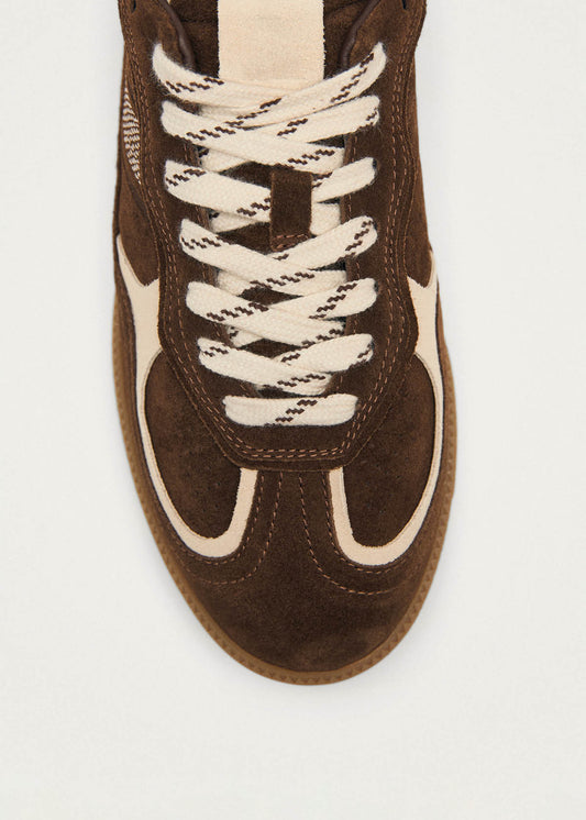 Tb.490 Rife Cocoa & Off White Leather Sneakers-image