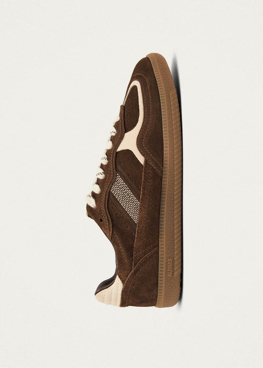 Tb.490 Rife Cocoa & Off White Leather Sneakers-image
